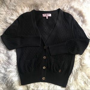 Juicy Couture BlackCardigan